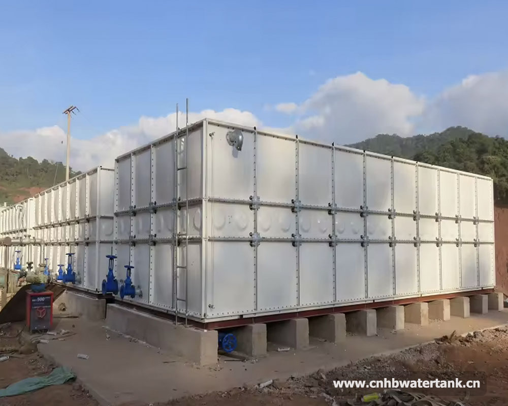 GRP Sectional Panel Water Tank Manufacturer