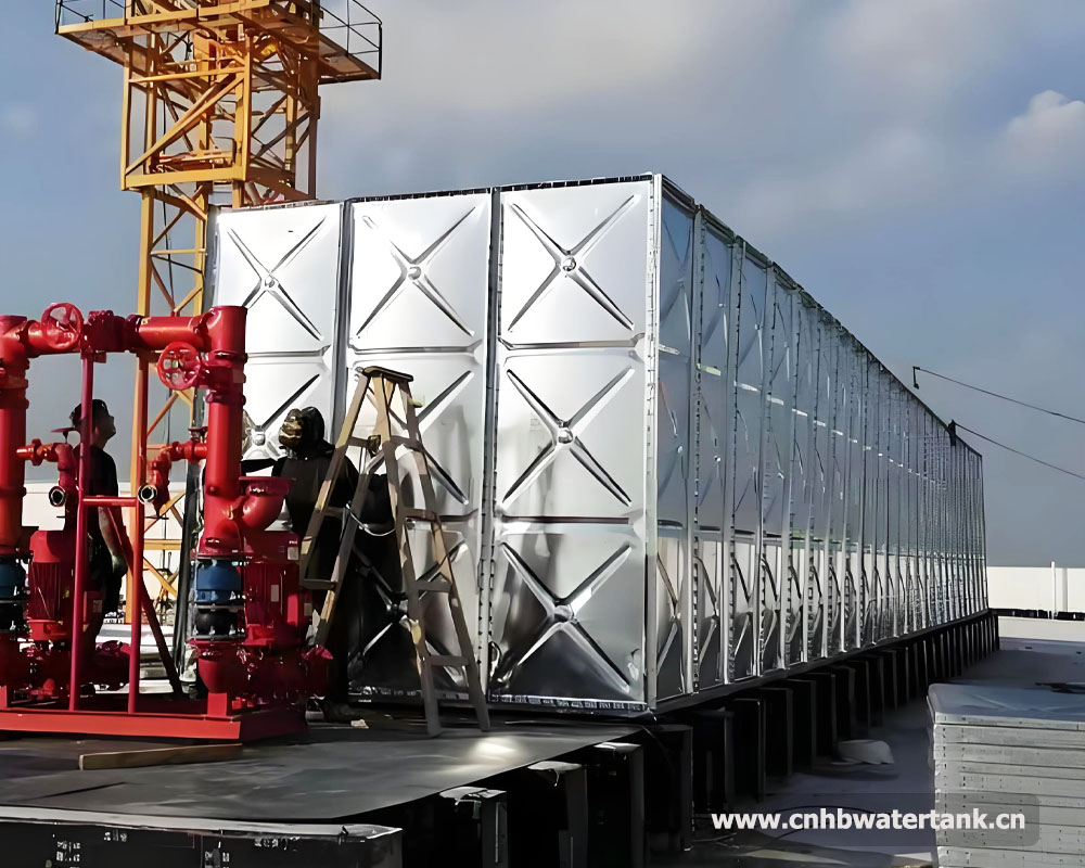Sectional Galvanized Steel Water Tank