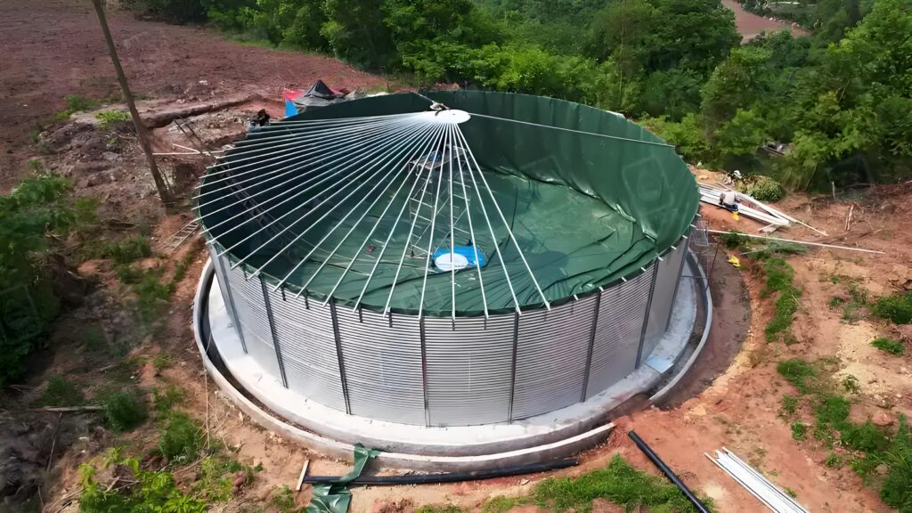 Corrugated Steel Sheets Water Tank
