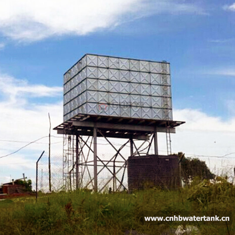 Overhead Galvanised Steel Water Tank