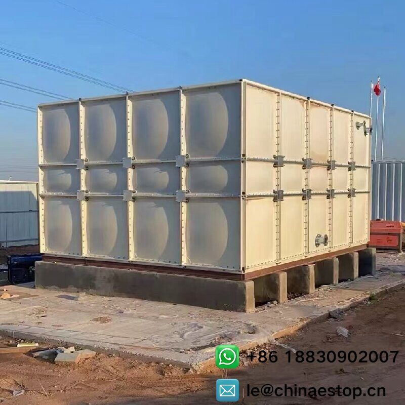 4x4x2.5 GRP water tank