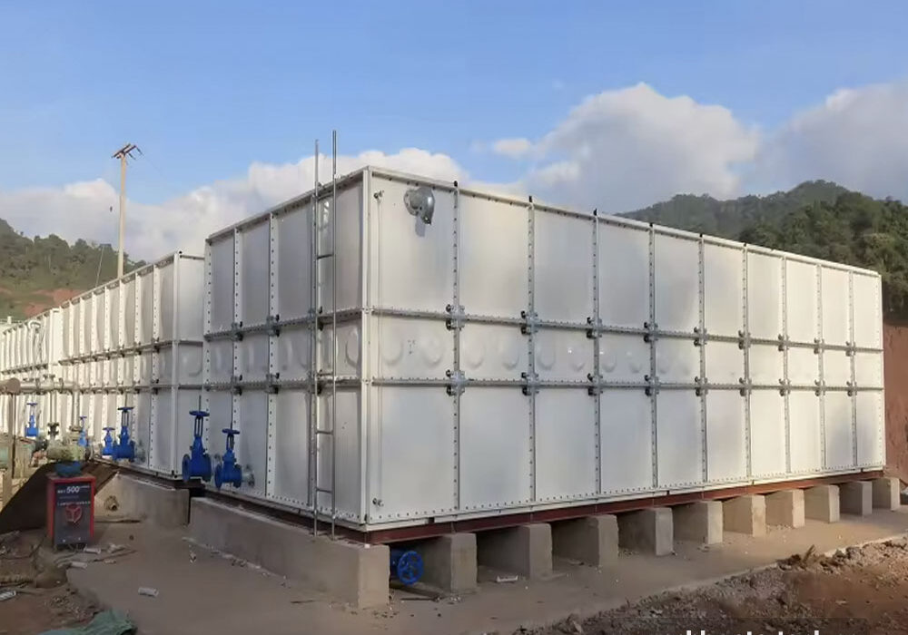 GRP Sectional Panel Water Tank Manufacturer