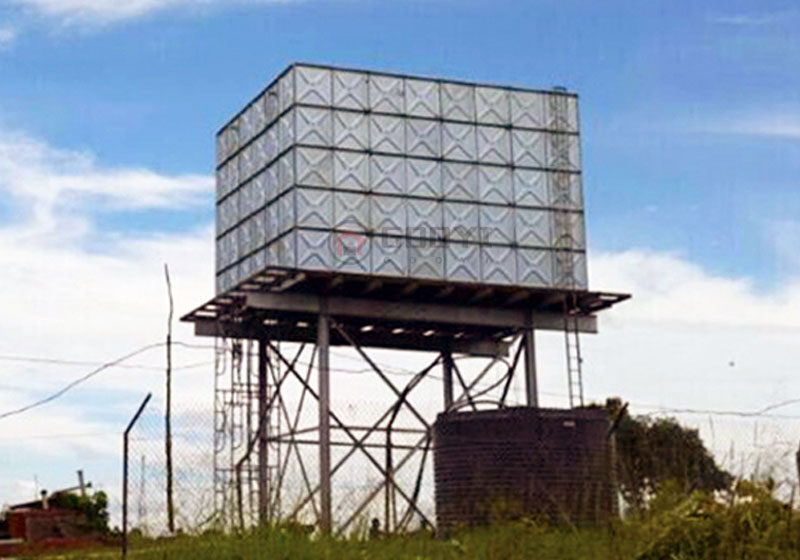Overhead Galvanised Steel Water Tank Overhead Galvanised Steel Water Tank