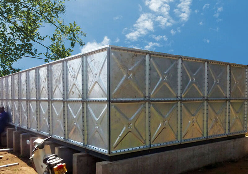 Zinc HDG Water Tanks